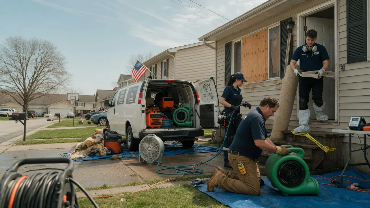 Water Damage Restoration in Streeter, ND near me
